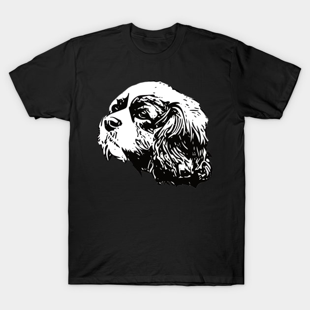 Cavalier King Charles Spaniel T-Shirt by DoggyStyles